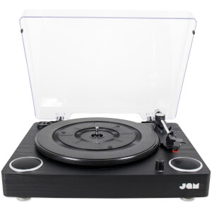 JAM Play Turntable - Black Wood