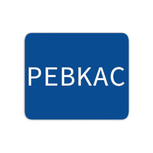 Mouse Mats PEBKAC Mouse Mat