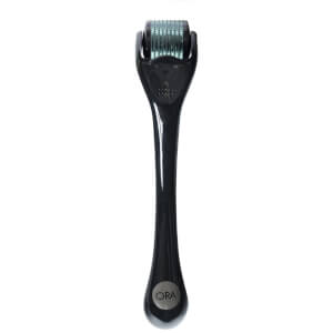 Beauty ORA Facial Microneedle Roller System - Aqua Head with Black Handle 0.25mm