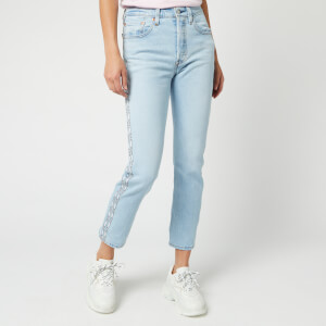 Levi's Women's 501 Crop Tape Jeans - Light Indigo