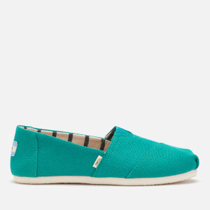 TOMS Women's Canvas Alpargata Espadrilles - Teal Heritage