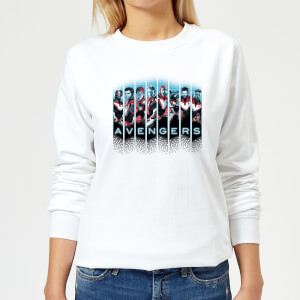 Avengers: Endgame Character Split Women's Sweatshirt - White