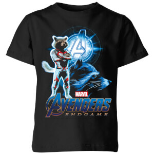 Avengers: Endgame Rocket Suit Kids' T-Shirt - Black