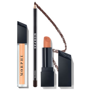 Morphe Out and a Pout Lip Trio - Caramel Nude