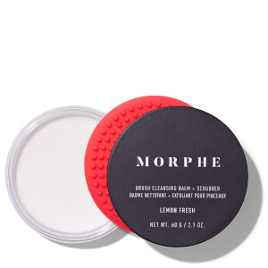 Morphe Brush Cleansing Balm and Scrubber - Lemon Fresh