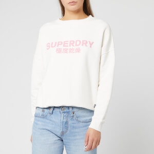 Superdry Women's Freya Crew Sweatshirt - Chalk