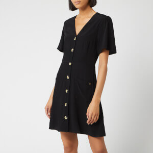 Superdry Women's Darcy Button Through Dress - Black