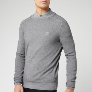 BOSS Men's Akustor Knit Jumper - Grey