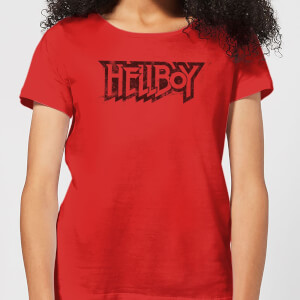 Hellboy Logo Women's T-Shirt - Red