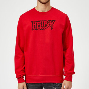 Hellboy Logo Sweatshirt - Red