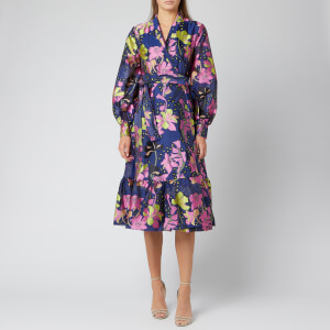 Stine Goya Women's Niki Midi Dresses - Daffodil Indigo