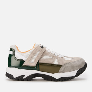 Maison Margiela Men's Security Trainers - Pearl/Olive
