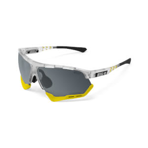 Scicon Aerocomfort Sunglasses SCN-XT Photochromic Silver Mirror Lens - Frozen Matt Frame