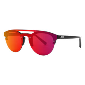 Scicon Cover Sunglasses Red Multimirror Lens - Black Gloss Frame