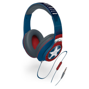 Marvel Captain America Kids' On-Ear Headphones