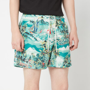 Polo Ralph Lauren Men's Traveller Swim Shorts - Stormy Tropical
