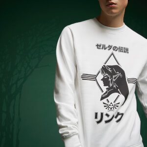 Legend Of Zelda Link Sweatshirt - White