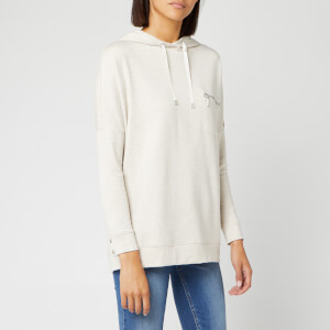 Barbour International Women's Nuburg Overlayer Sweatshirt - Oatmeal Marl