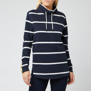 Barbour Women's Coastal Overlayer Jumper - Navy/White