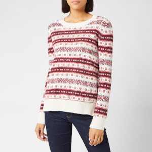 Barbour Women's Peak Knit Jumper - Off White