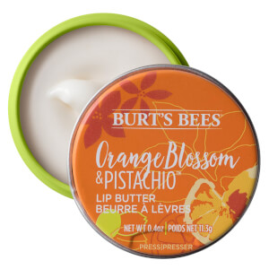 Burt's Bees 100% Natural Moisturizing Lip Butter with Orange Blossom and Pistachio, 11.3g