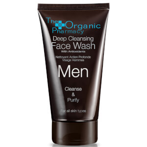 The Organic Pharmacy Men's Deep Cleansing Face Wash 75ml/2.5oz