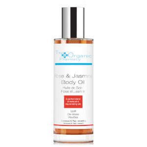 The Organic Pharmacy Rose and Jasmine Body Oil 100ml/3.4oz