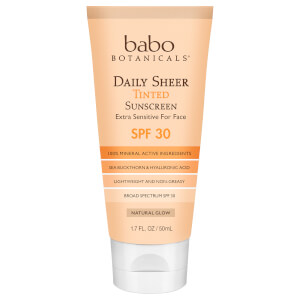 Babo Botanicals SPF30 Daily Sheer Tinted Sunscreen - Natural Glow 1.7 fl. oz