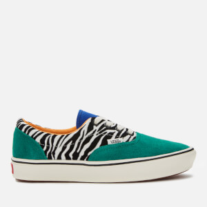 Vans ComfyCush Era Zebra Print Trainers - Tidepool/Surf The Web
