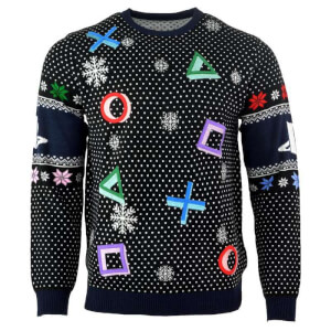 PlayStation Official Symbols Knitted Christmas Jumper