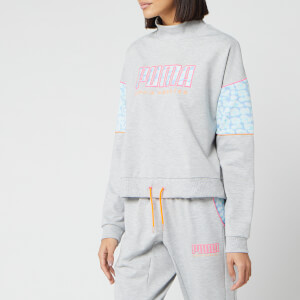 Puma X Sophia Webster Women's Crew Neck Sweatshirt - Light Grey Heather