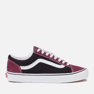 Vans Men's Style 36 Vintage Suede Trainers - Prune/Black