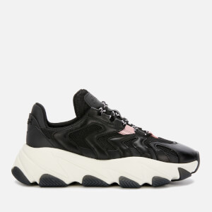 Ash Women's Extreme Chunky Running Style Trainers - Black/Black/Orchid