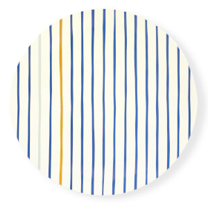 Kate Spade Citrus Twist Stripe Dinner Plate