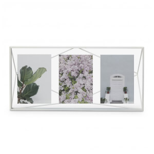 Umbra Prisma Three Photo Frame Display - White