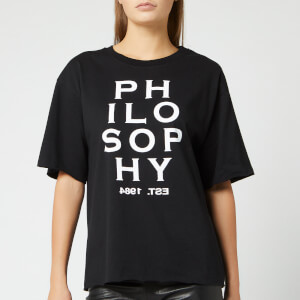 Philosophy di Lorenzo Serafini Women's Logo T-Shirt - Black