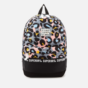 Superdry Women's Repeat Series Montana Backpack - Grey Marl Liona Leopard