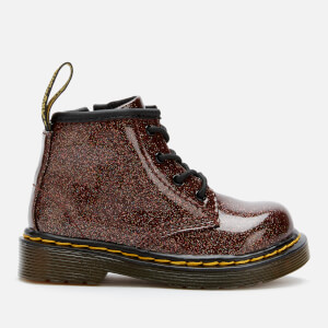 Dr. Martens Toddler's 1460 Glitter Lace-Up Boots - Rose Brown