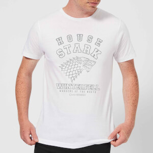 Game of Thrones House Stark Men's T-Shirt - White