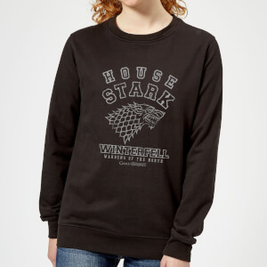 Game of Thrones House Stark dames trui - Zwart