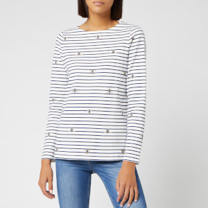 Joules Women's Harbour Bee Print Top - Multi