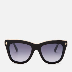Tom Ford Women's Julie Sunglasses - Shiny Black/Smoke Mirror