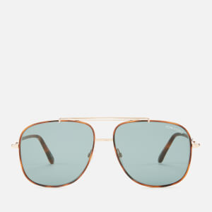 Tom Ford Men's Benton Sunglasses - Shiny Rose Gold/Blue