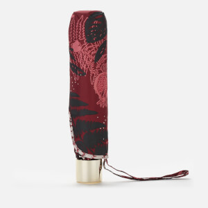 Radley Women's Botanical Floral Mini Umbrella - Merlot