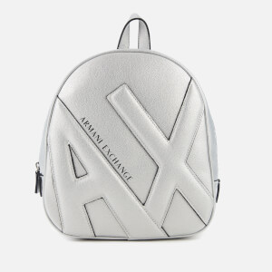 Armani Exchange Women's Emma Backpack - Silver