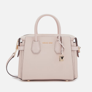 Michael Kors Women S Mercer Belted Small Satchel Bag Soft Pink