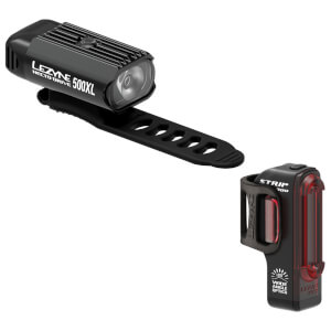Lezyne Hecto Drive 500XL/Strip Light Set