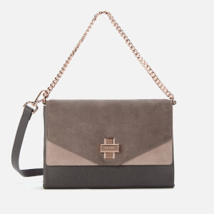 Ted Baker Women's Vierra Flip Clasp Chain Det Cross Body Bag - Taupe