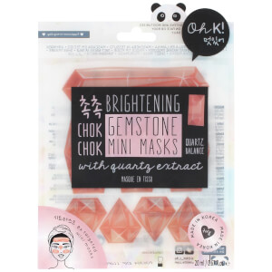 Oh K! Chok Chok Brightening Gemstone Mini Masks with Quartz Extract 25g