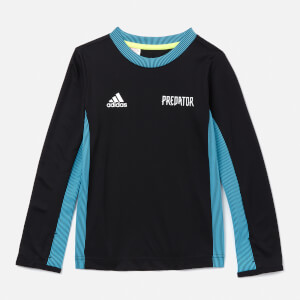 adidas Boys' Young Boys Predator LS Jersey - Black